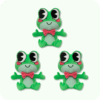 Ribbit Plush 3PCS