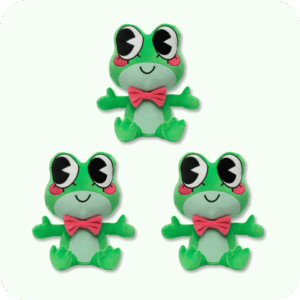 Ribbit Plush 3PCS
