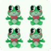 Ribbit Plush 4PCS